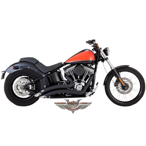 46069 - HARLEY SOFTAIL FAT BOY CUSTOM ВЫХЛОП V & H 86-17