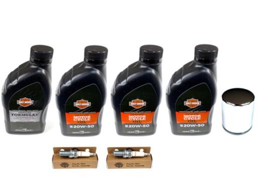 HARLEY OIL SET 3L 20W50 F+ F. ПРОБКИ ХРОМ