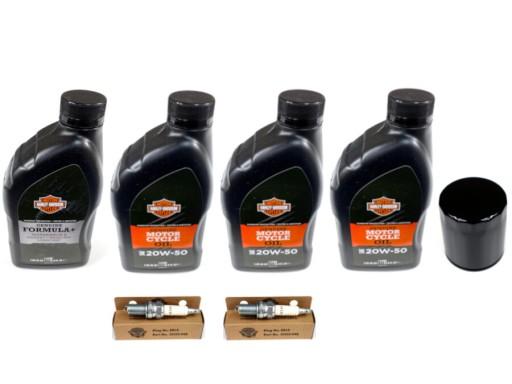 НАБІР МАСЛА HARLEY 3L 20W50 F+ F. ПРОБКИ ЧОРНІ