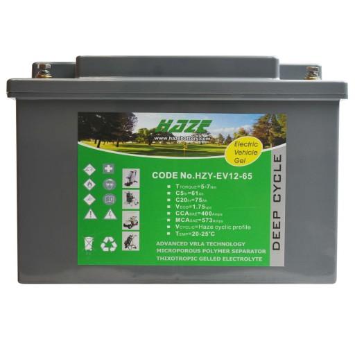 HAZE HZY EV12-65 12V 75Ah GEL EV65