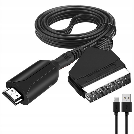 Совместимость с HDMI с силиконовым адаптером Scart