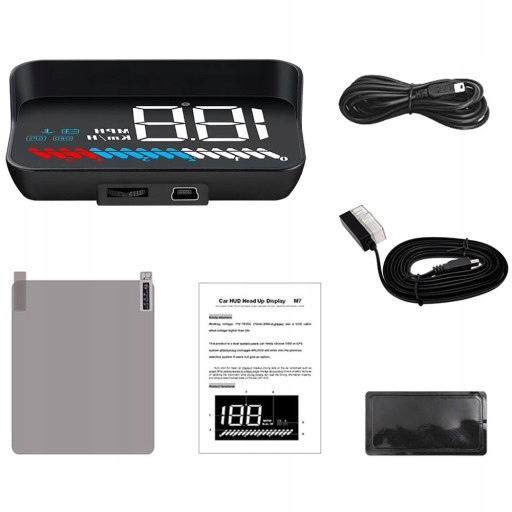 HEAD-UP DISPLAY OBD2 HUD GPS WINDSHIELD PROJECTOR