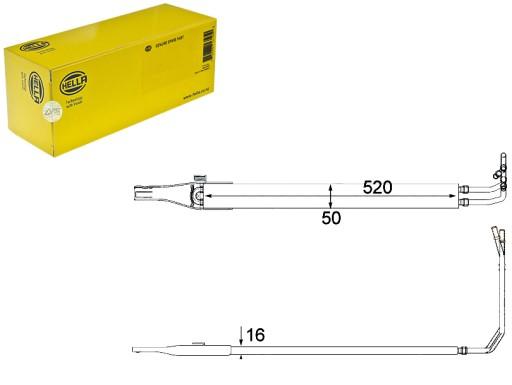 102513398 - HEL8MO 376 701-611 МАСЛЯНЫЙ ОХЛАДИТЕЛЬ HELLA 639466352