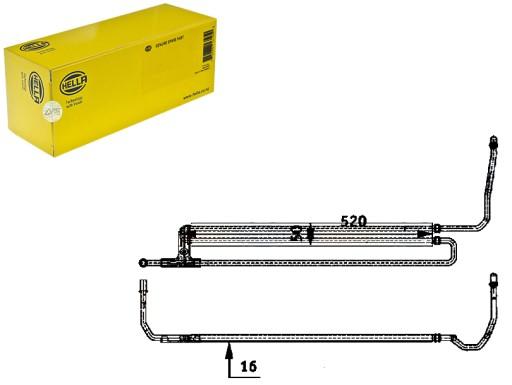 1007341612 - HEL8MO 376 726-351 ОХОЛОДЖУВАЧ МАСЛА HELLA 172175192