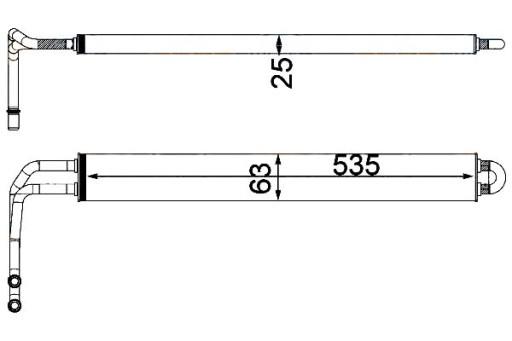 8MO 376 - ОХОЛОДЖувач масла HELLA 2284242 3241 Y5327 376750781