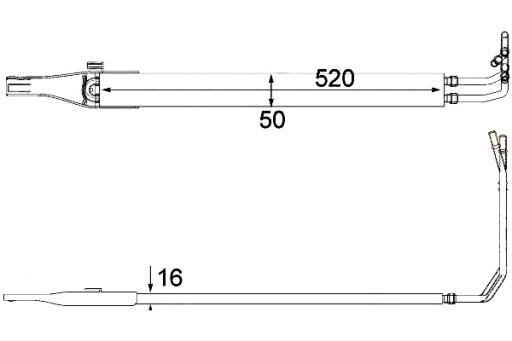 8MO 376 - МАСЛЯНЫЙ ОХЛАДИТЕЛЬ HELLA 6394663524 A 8051200 8051
