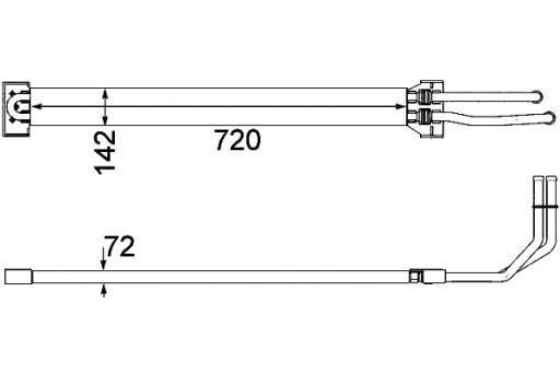 8MO 376 - МАСЛЯНЫЙ ОХЛАДИТЕЛЬ HELLA 95834706900 95834706920 7P54