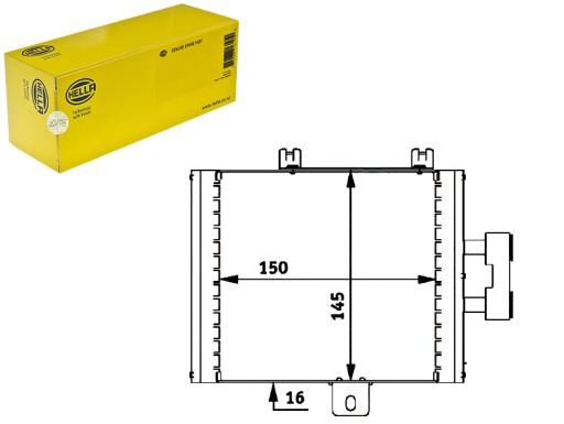 HEL8MO 376 - HELLA МАСЛООХОЛОДЖУВАЧ HELLA 2155000000 A 120007N M