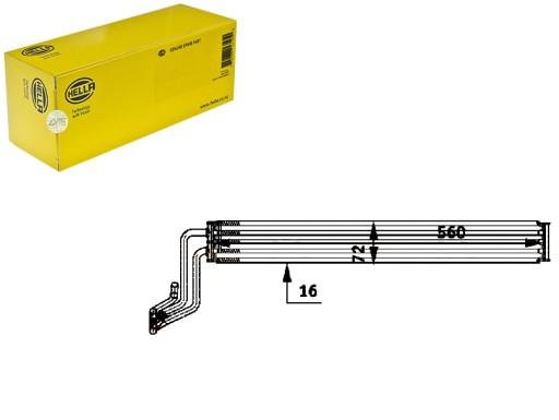 HEL8MO 376 - HELLA МАСЛООХОЛОДЖУВАЧ HELLA 7L6422885E 7L6422885B