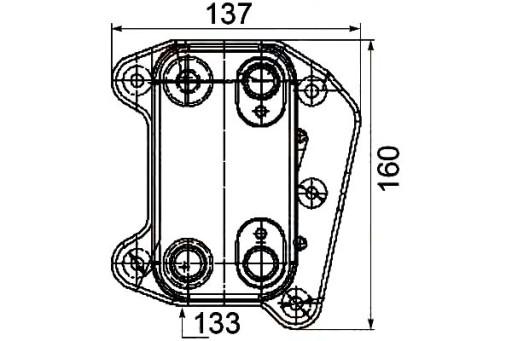 8MO 376 - МАСЛООХОЛОДЖУВАЧ HELLA [HELLA]