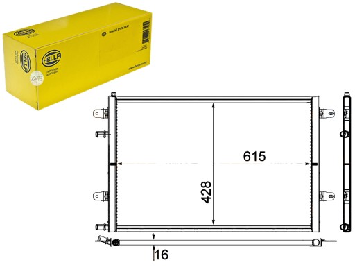 HEL8MK 376 - ИНТЕРКУЛЕР HELLA 4F0145804E 4F0145804K U7326
