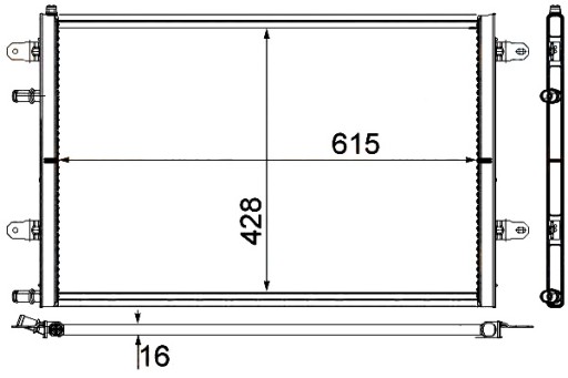 8MK 376 - ІНТЕРКУЛЕР HELLA 4F0145804E 4F0145804K U7326
