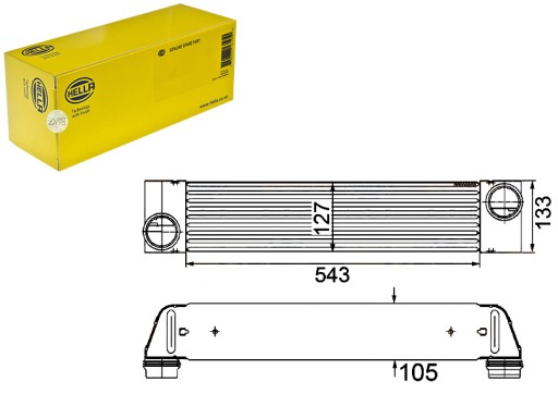 HEL/8ML 376 - ИНТЕРКУЛЕР HELLA BMW 5 60 61 6 E64 7 E65 66