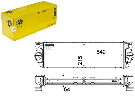 HEL/8ML 376 - ІНТЕРКУЛЕР HELLA MERCEDES SPRINTER 06-