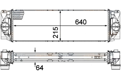 8ML 376 - ИНТЕРКУЛЕР HELLA MERCEDES SPRINTER 3.5-T 319 CDI