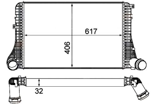 8ML 376 787-621 HEL/BOX - ИНТЕРКУЛЕР HELLA VW BEETLE 2.0 TDI (5C1)