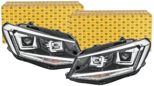 1EL 012 - ФАРЫ HELLA ПЕРЕДНИЕ ЛАМПЫ VW CADDY IV КСЕНОН