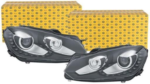 1ZS 009 - ФАРЫ HELLA ПЕРЕДНИЕ ФОНАРИ VW GOLF VI КСЕНОН