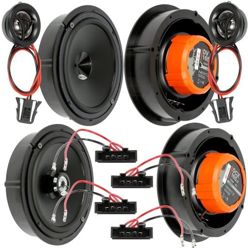 HERTZ DSK DCX колонки GOLF 4 PASSAT B5 передняя задняя