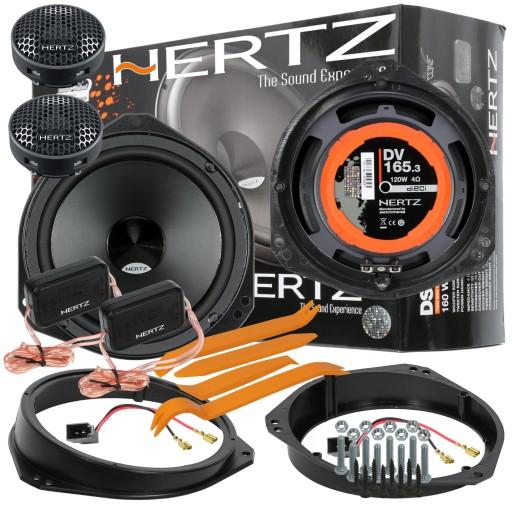 HERTZ DSK165 КОЛОНКИ RENAULT TRAFFIC ПЕРЕДНИЙ ДИСТАН