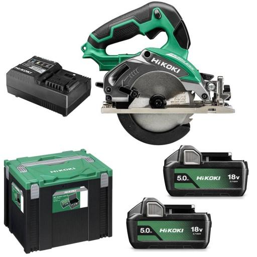 ПИЛА HIKOKI 18V 125mm 2x5.0Ah C1805DAWRZ 47mm