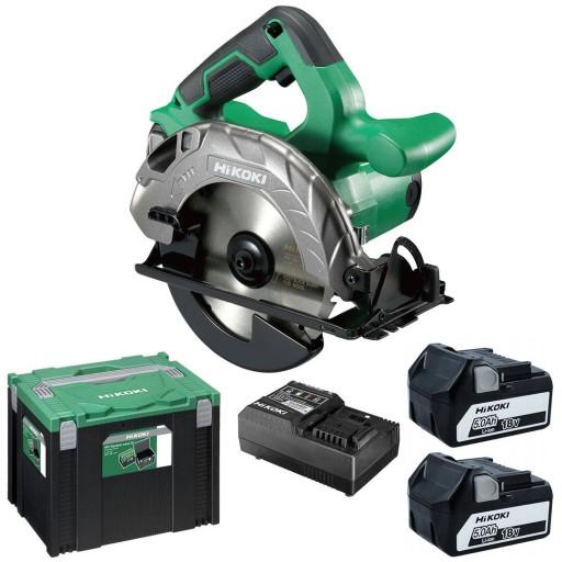 HIKOKI SAW 18V 165mm C1806DUMWPZ 2x5.0Ah HITSYSTEM 66mm