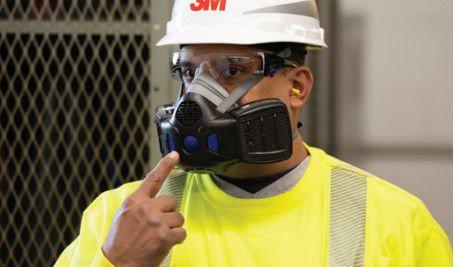 Хит! 3M SECURE CLICK HF-802SD FILTERING HALF MASK