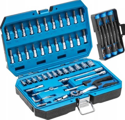 НАБІР ТОЧНИХ ВИКРУТОК HOGERT ІНСТРУМЕНТИ ТОРЦЕВІ КЛЮЧІ 1/4