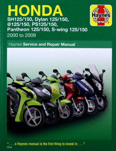 СКУТЕРИ HONDA 125 (SH, SES, NES, PES+FES 125) 2000-2009 - Anon [КНИГА]