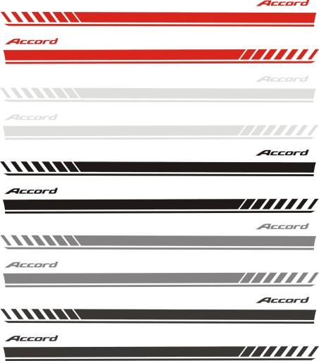 HONDA ACCORD универсальные ремни 180 см тюнинг наклейки