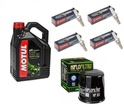 HONDA CB 600 HORNET 98-02 MOTUL 4L + ФИЛЬТР + ЗАГЛУШКИ