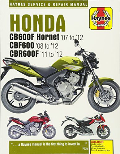 HONDA CB600 HORNET, CBF600 ТА CBR600F (07-12) - Метью Кумбс [КНИГА]
