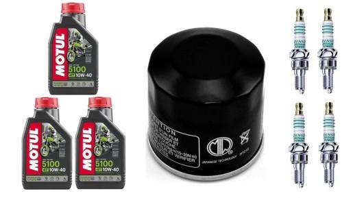 Свічки запалювання масляного фільтра HONDA CBR 600 F4i 01-06