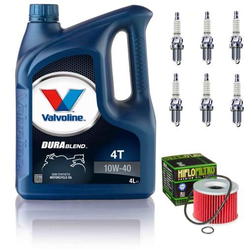 HONDA CBX 1000 PRO-LINK ZA (CB1) свечи зажигания с масляным фильтром