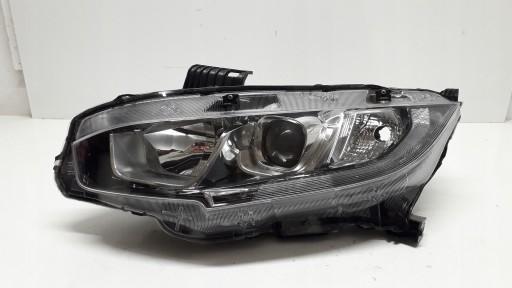 HONDA CIVIC X 10 15- LAMPA LEWA PRZEDNIA 100-18562 - RTEKO - HONDA CIVIC 10 X 15- ФОНАРЬ ПЕРЕДНИЙ ЛЕВЫЙ 100-18562