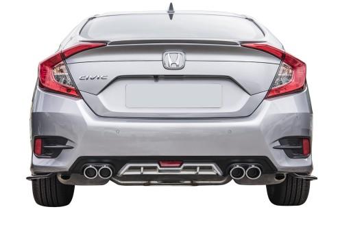 HONDA CIVIC 15-21 СЕДАН СПОЙЛЕР ЗАДНЬОГО БАМПЕРА