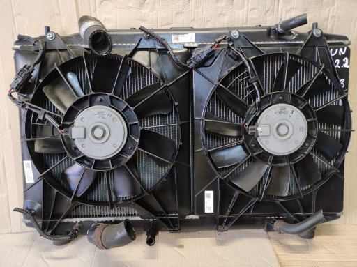HONDA CIVIC IX 1.6 I-DTEC ВЕНТИЛЯТОРЫ ВОДЯНОГО РАДИАТОРА 12–16 3 РАДИАТОРА