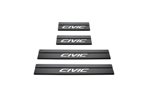 HONDA CIVIC MK9 Боковые юбки Задняя дверь Отделка из углеродистой стали 304