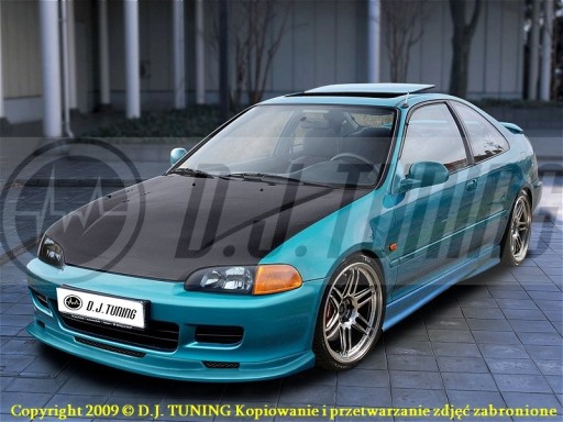 HONDA CIVIC V *ЮБКА ПЕРЕДНЕГО БАМПЕРА*DJ-TUNING