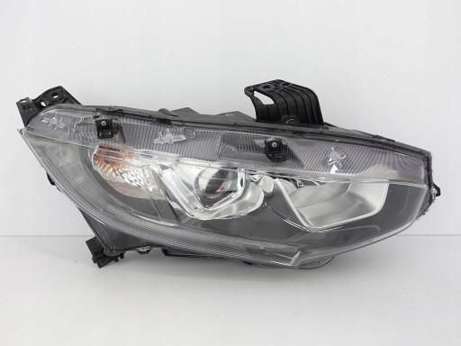 100-18562 - HONDA CIVIC X 10 17-21 НОРМАЛЬНАЯ ЛАМПА ГАЛОГЕННАЯ + СВЕТОДИОДНАЯ ПРАВАЯ ЕВРОПА