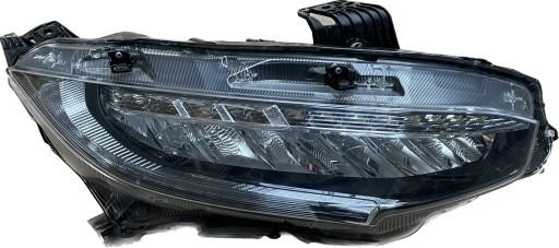 100-18659 - HONDA CIVIC X 17- FULL LED ПЕРЕДНЯ ПРАВА ЛАМПА ОРИГІНАЛ ЄС