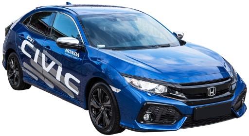 HONDA CIVIC X 2016+ НАКЛАДКИ НА ЗЕРКАЛА