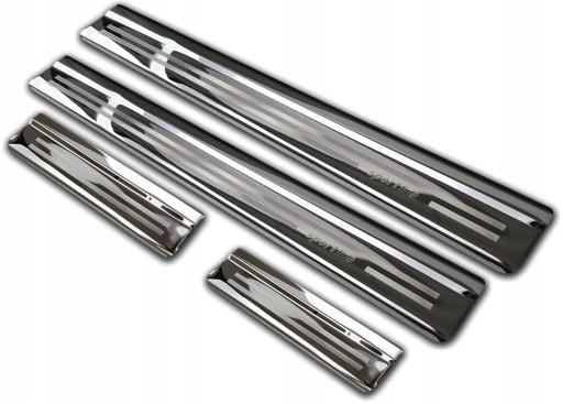 HONDA CIVIC X HATCHBACK 5D 2017 - НАКЛАДКИ НА ПОРОГИ