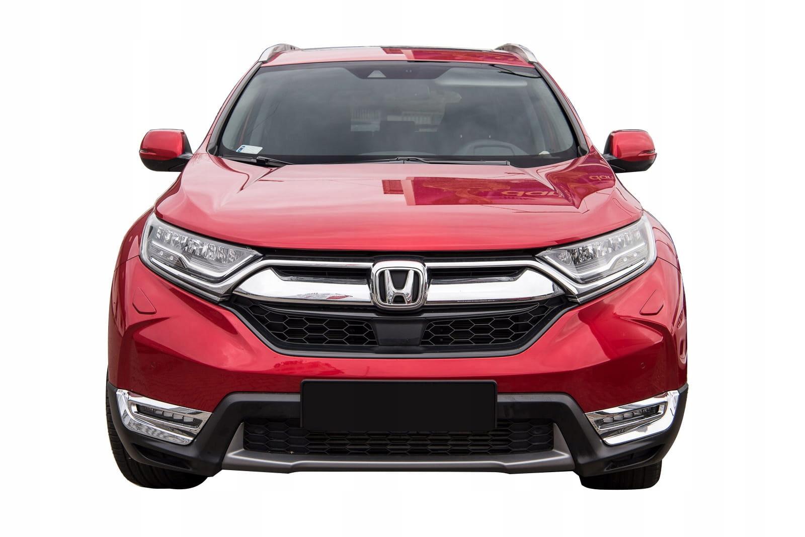 HONDA CR-V V 18 + ГАЛОГЕННЫЕ НАКЛАДКИ ПЕРЕДНИЙ ХРОМ