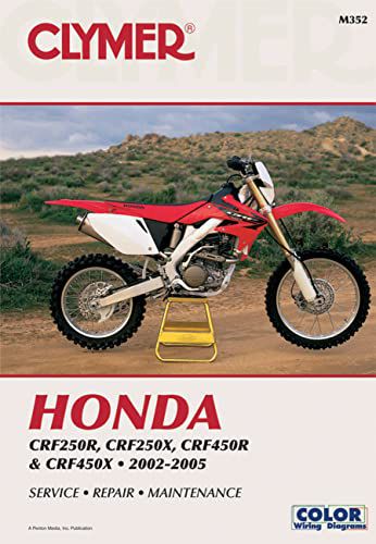 2004 HONDA CRF250R CRF250X 2 (КНИГА)