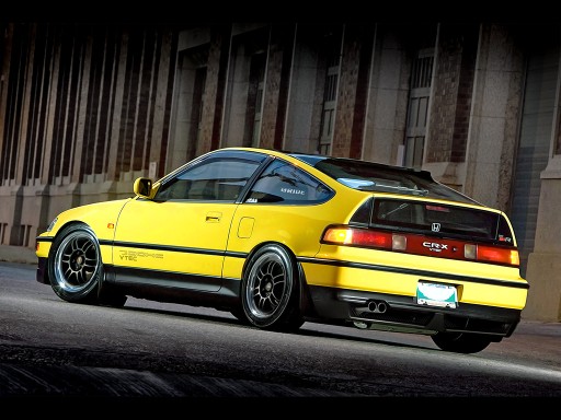 HONDA CRX II *ЮБКА ЗАДНЕГО БАМПЕРА* DJ-ТЮНИНГ