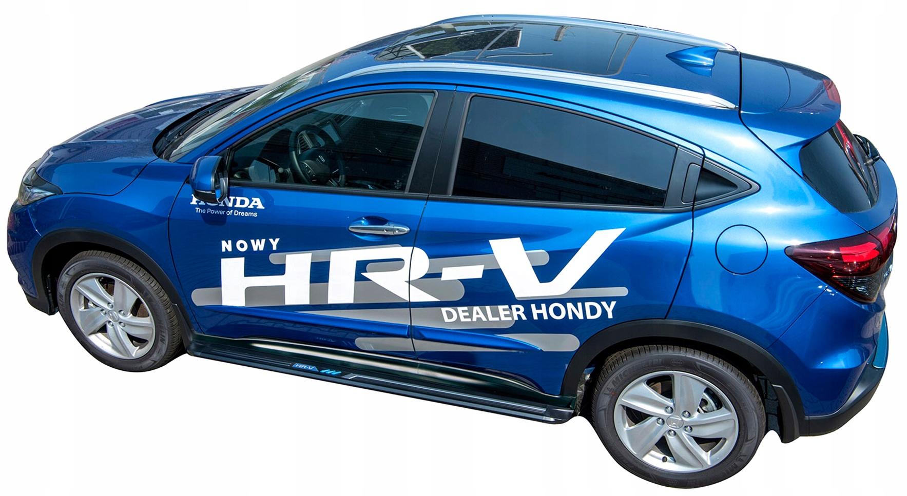 HONDA HR-V 2014 + БІЧНІ ПОРОГИ МОЛДИНГИ