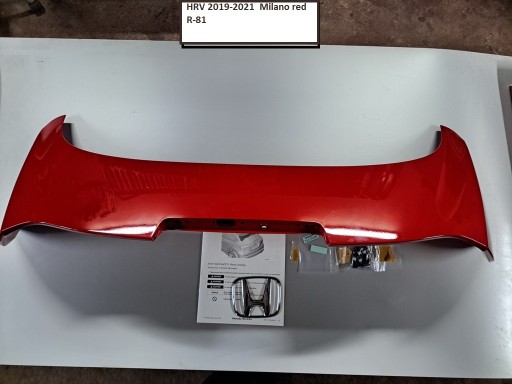 74900-T7A - HONDA HRV HR-V NEW ORG СПОЙЛЕР ЗАДНЕГО КАПОТА КРАСНЫЙ