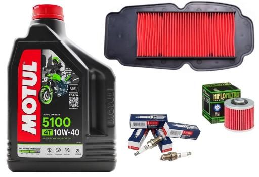 HF113 XL125 VARADERO - HONDA xl_125 VARADERO SET MOTUL OIL + ПРОБКИ ВОЗДУШНОГО МАСЛЯНОГО ФИЛЬТРА