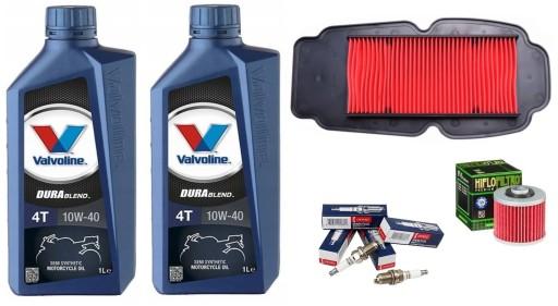 HF113 XL125 VARADERO V - HONDA xl_125 VARADERO SET VALVOLINE OIL + ПРОБКИ ВОЗДУШНОГО МАСЛЯНОГО ФИЛЬТРА